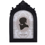 SIKOO Antique Distressed Ornate Floral Arch Picture Frame